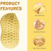 Peanut Squishy Slow Rising Crispy Texture Stress Relief Sensory Toy Desk Gadget Anxiety Relief Relaxation Party Gift For Adult