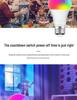WiFi Smart RGB LED Bulb E27 9W, Seven-Color