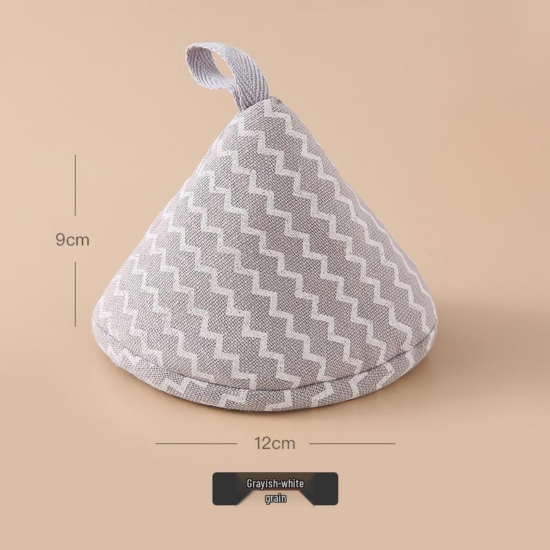 

Японский стеганый льняной набор для защиты от ожогов: накладка на ручку кастрюли и крышку