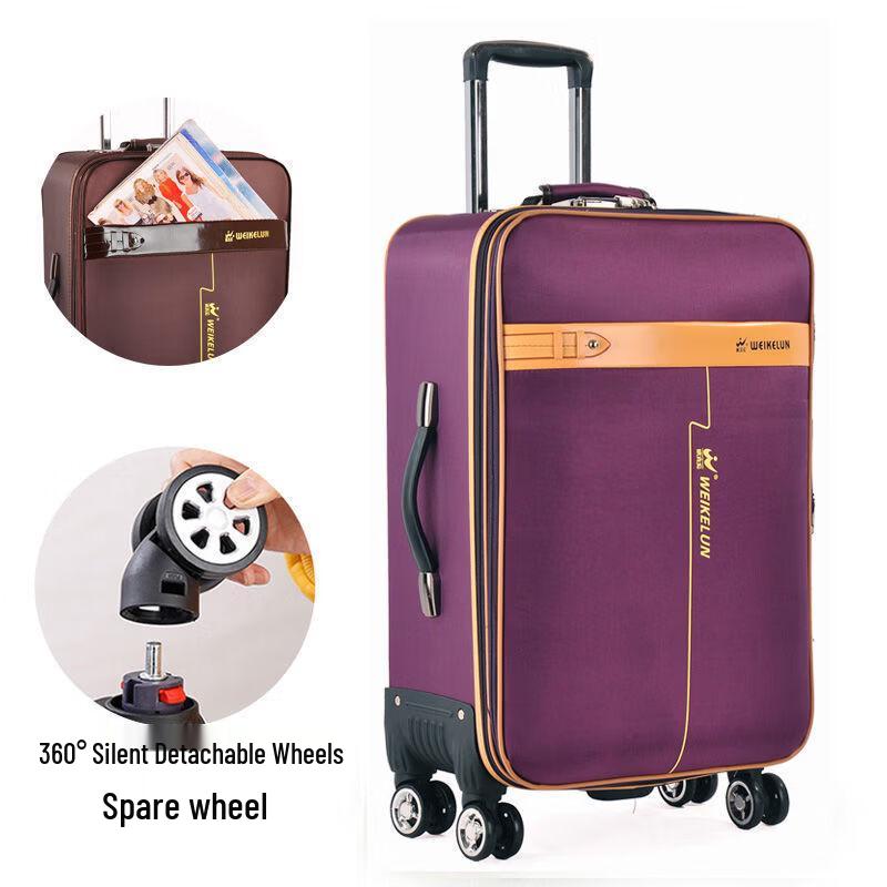 JOURHEY SHI Men s Oxford Cloth Rolling Luggage