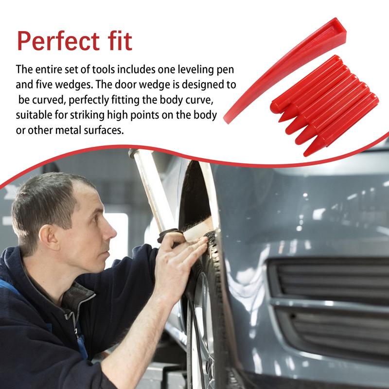 Car Dent Remover Dent Removal Gear With Wedge For Vehicle Window Curved Wedge Tool For Automotive Sedan SUV RV Truck Window Door