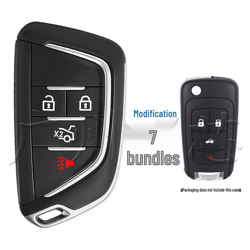 Buick Chevrolet Cruze Modified Car Remote Key Shell Replacement - Folding, 2/3/4/5 Button Options