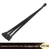 4-Pin PWM Temperature Control Cooling Fan Splitter Cable for Motherboard