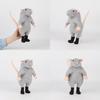 Dance Plush Rat Toy Gray Mouse Children Cartoon Animal Doll Gift Peripheral