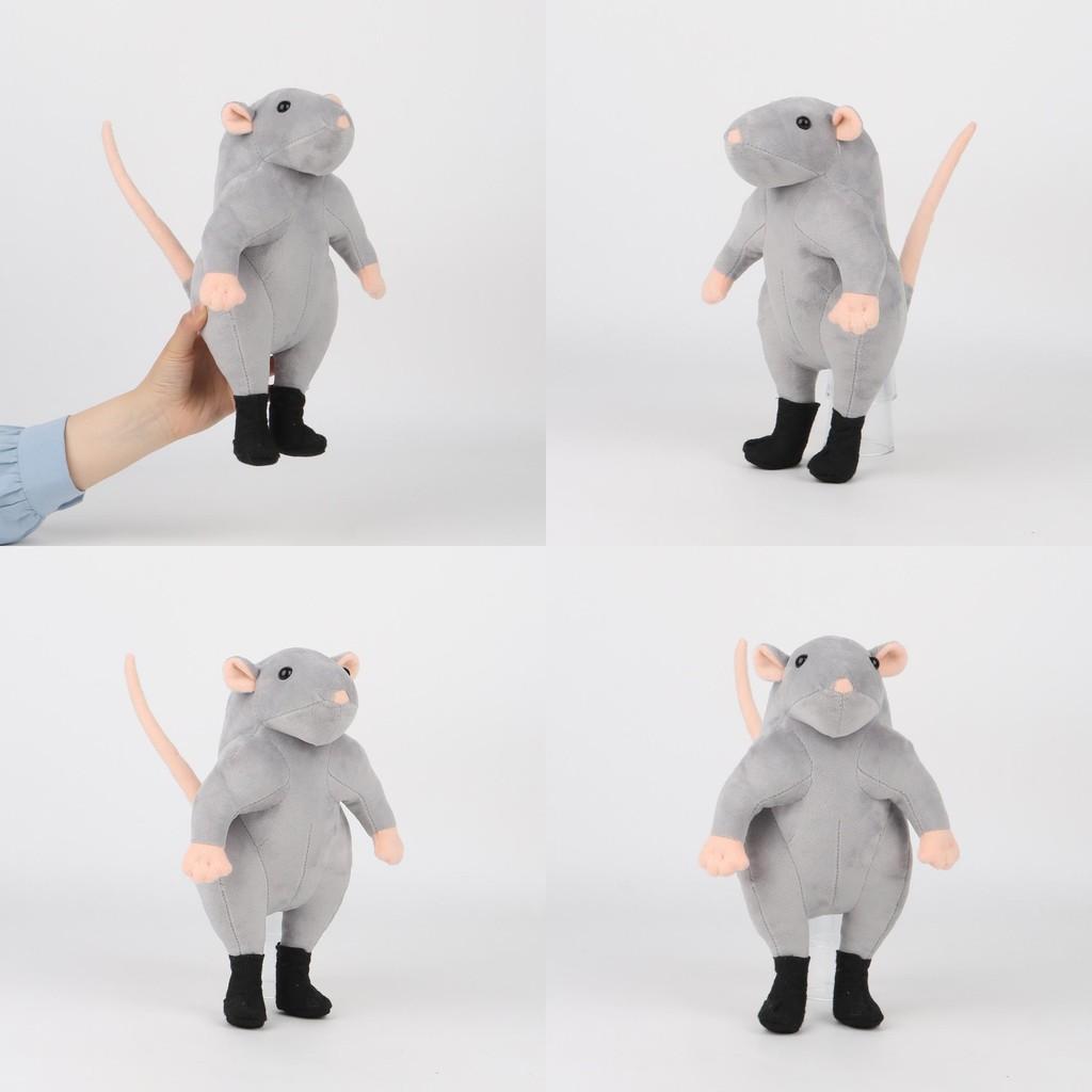 Dance Plush Rat Toy Gray Mouse Children Cartoon Animal Doll Gift Peripheral