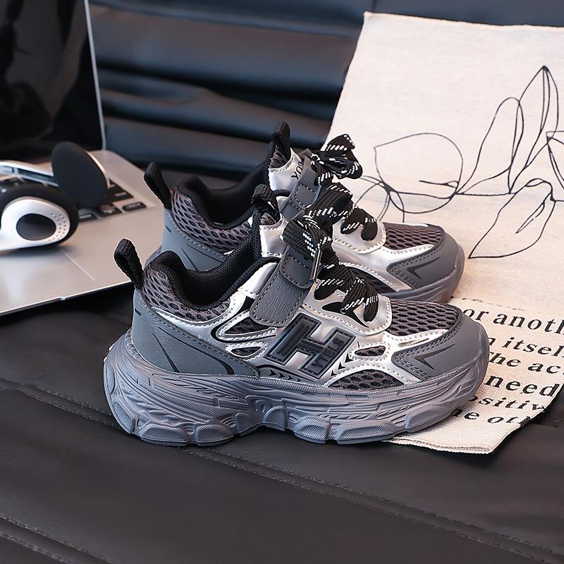 

Boys shoes autumn 2025 new children s thin sports dad shoes boys mesh breathable lightweight running explosion 27
