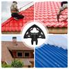 Metal Roof Snow Stops Standing Seam Block Stops Roof Ice Guard With Screws Stoppers Snow Diverter Ice Guard Snow Stops Stop Snow