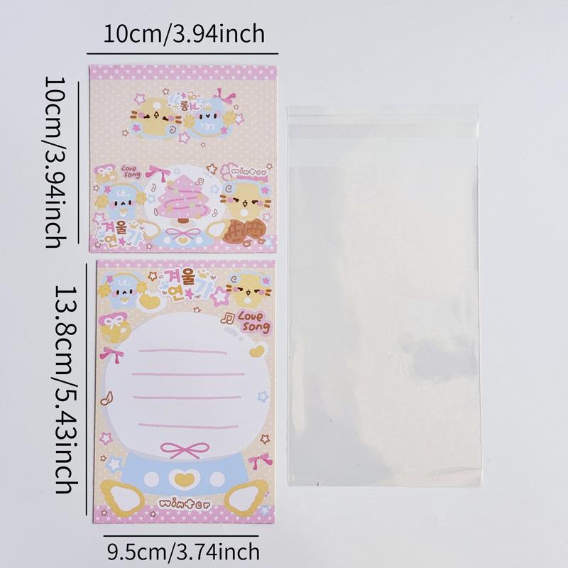 Girly Heart Card Ornament and Gift Packaging Set