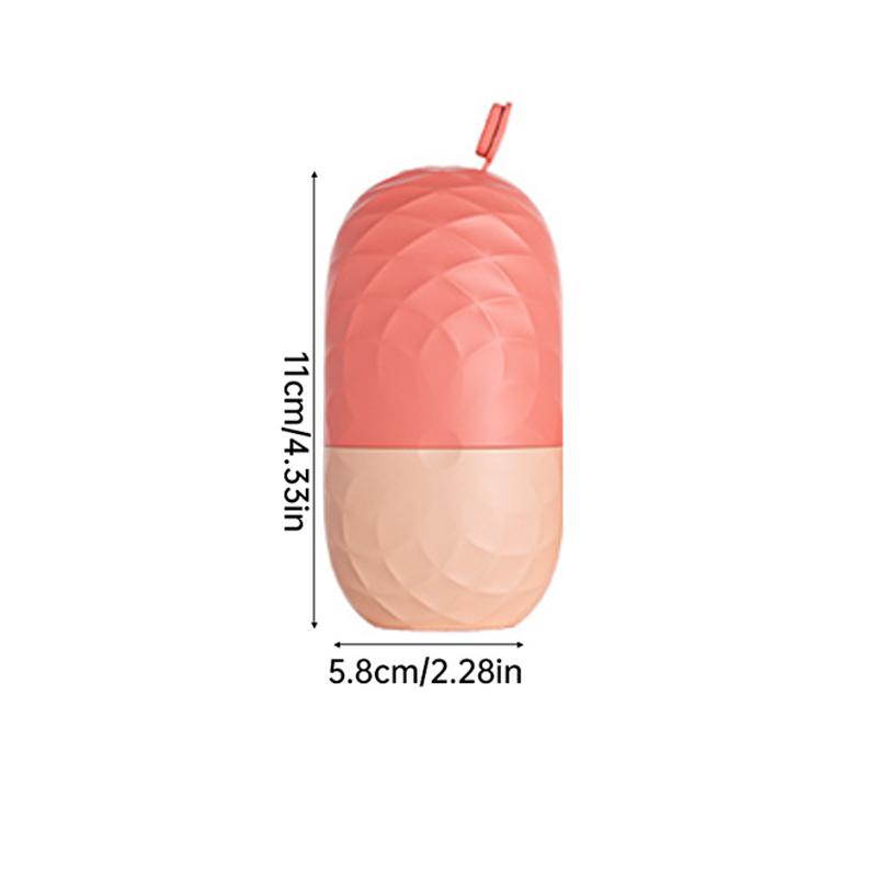 Silicone Cube Tray Shape Face Facial Ice Roller Massage Face Massage Roller Facial Reusable Ice Face Roller Skincare Tool