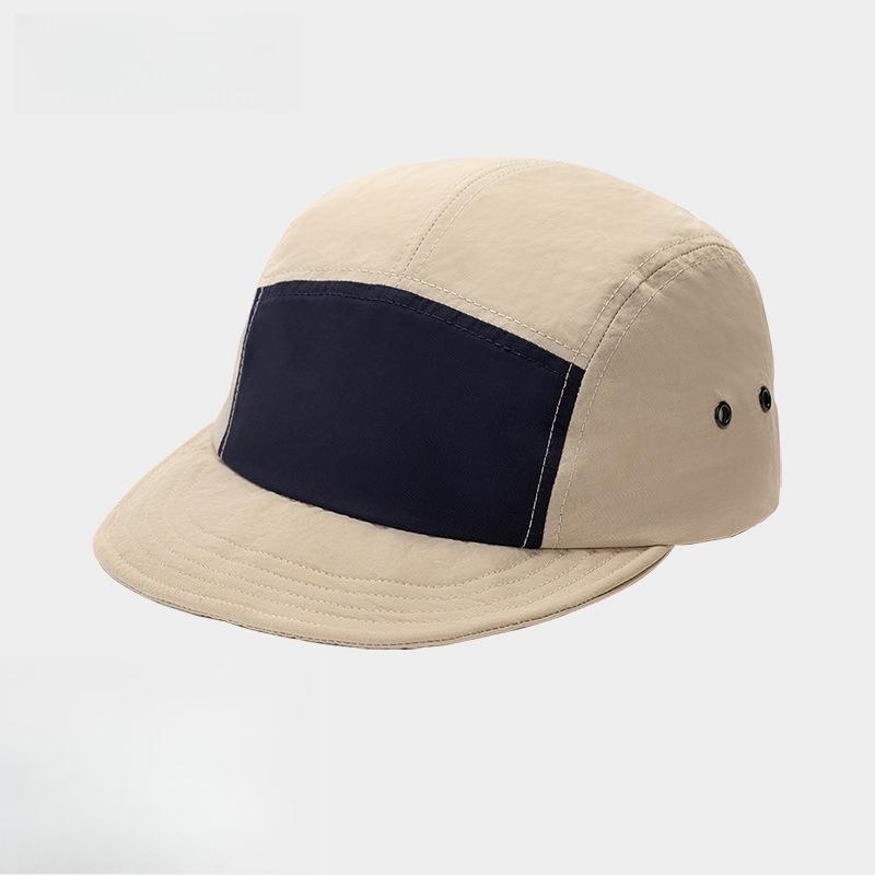 

Outdoor Baseball Cap Retro Casual Breathable Quick Dry Sun Hat Color Block Design For Hiking Climbing Travel Daily Wear белый
