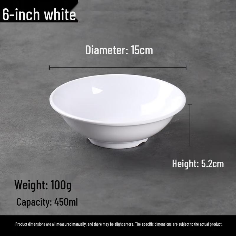 Xiyao A5 Melamine Rice & Soup Bowls