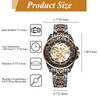 Cool Steampunk Watch for Luxury Automatic Perfect Stainless Retro Classic Perfect for and Celebrations Gold Men Fashionable, Watch, Popular, Gift,
