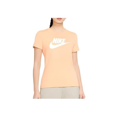 Essential Short Sleeve T-Shirt Women Tops Pink Orange BV6170-734