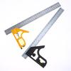 Multifunctional 300MM Adjustable Angle Ruler 12" Combination Square Ruler Woodworking Level Gauge Angle Metric Ruler