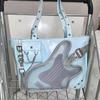 Y2K Aesthetic Clear Harajuku Backpack, Cute Small Capacity Shoulder Bag for Daily Use, School, Work, Transparent Pain Bag