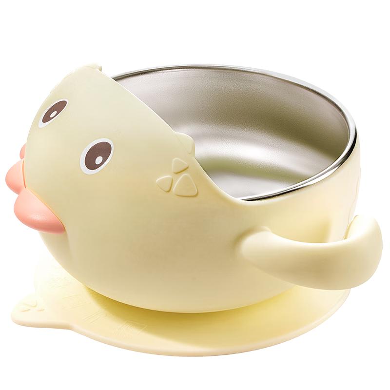 Baby Stainless Steel Suction Feeding Bowl