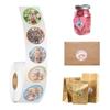 500 Pieces Per Roll Rab Cloth Cute Cartoon Image Avatar Children and Students Reward Decorative Hand Account Sticker Roll Batch