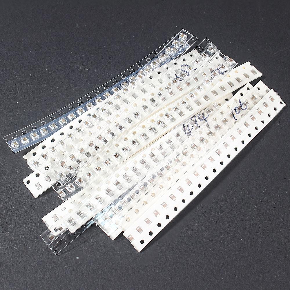 

320PCS 0805 Набір керамічних конденсаторів SMD 16 значень 10P~226M Пакет електронних компонентів Конденсатор Асорті 0,01 мкФ 0,1 мкФ 1 мкФ