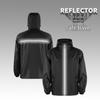 Lightweight Reflective Waterproof Raincoat Set for Riders