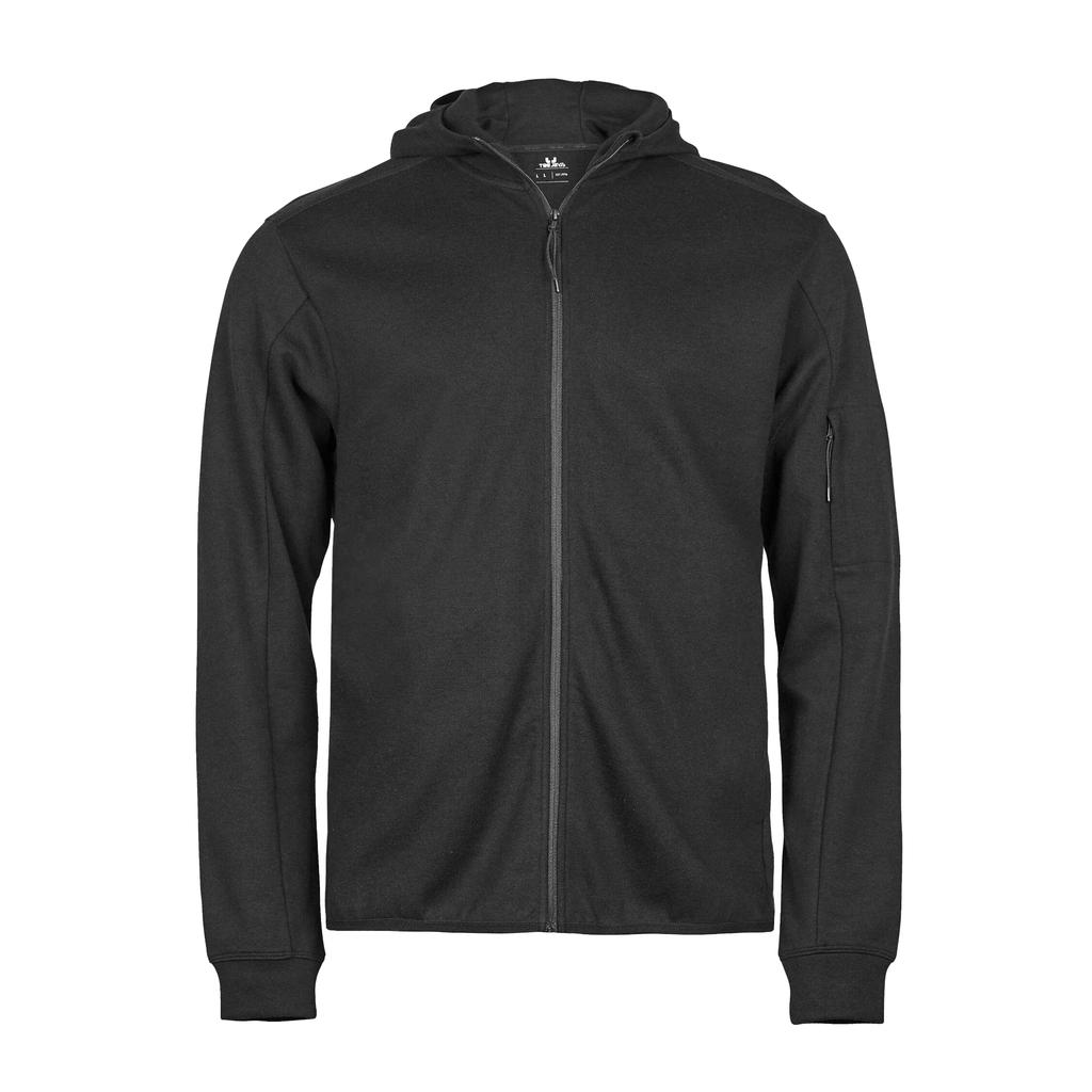 Tee Jays Mens Athletic Full Zip Hoodie