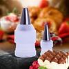 Hot sell 10Pcs Pastry Tool Small Decorating Nozzle Cake Decoration Converter Coupler Cake Tool Converter Icing Pipe Nozzle Tips