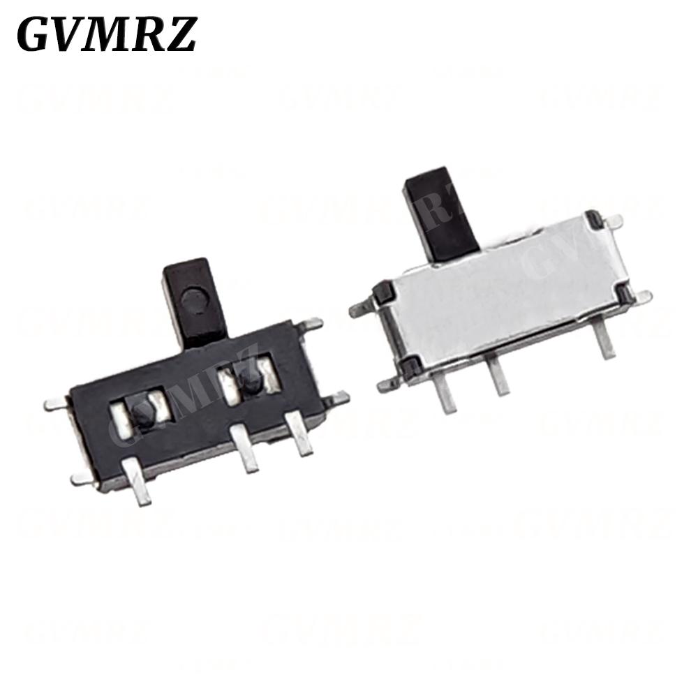 50PCS/lot Mini 7-Pin On/Off 1P2T SPDT MSK-12C02 SMD Toggle Slide Switch For MP3 MP4 7P