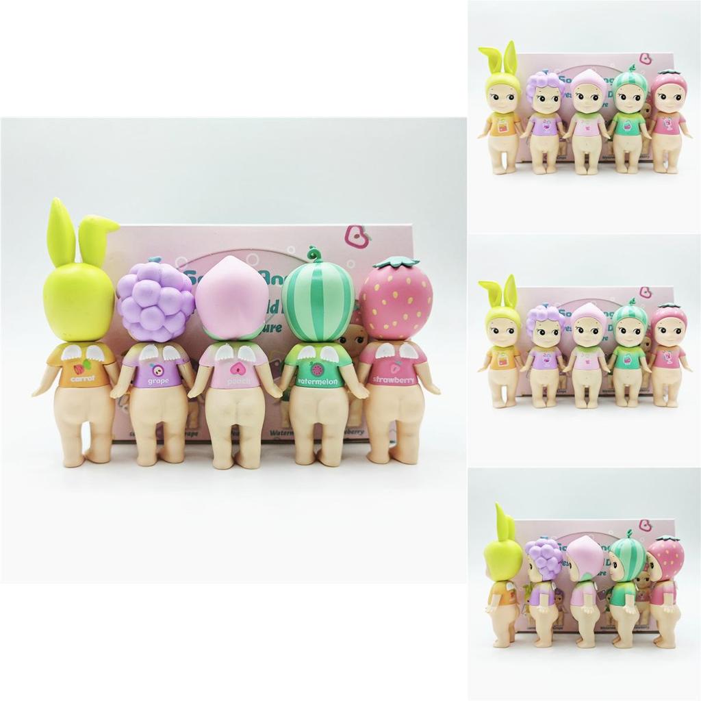 Abs Angel Toy Set With Fruit Drink Series For Collectors And Giftgiving
