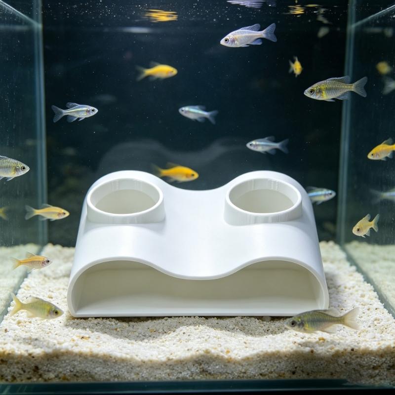 Fish Tank Hiding Spots Smooth Surfaces Aquarium Decorations Fish Tank Tunnel Perfect For Small Fish Shrimp Shelter
