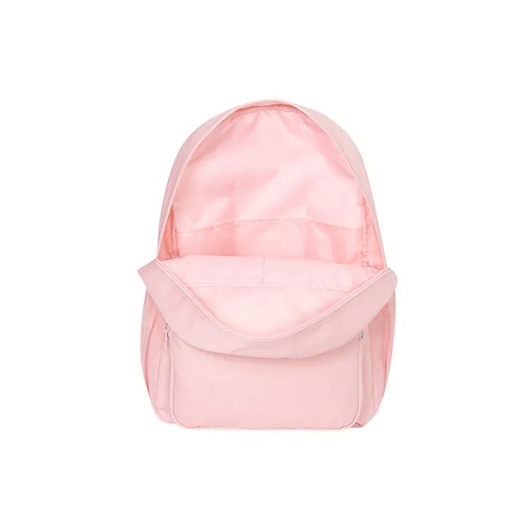 Anta Life Collection Canvas Backpack Regular Unisex Mist Fuchsia (Unisex) Backpacks 192238151 4