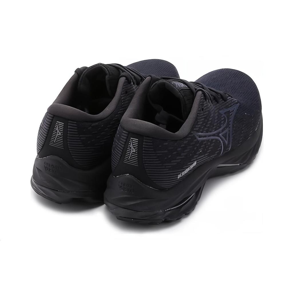 Mizuno  Wave Rider 26 Black Dark Grey Women Sneakers J1GD220323