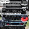 Tow Hook Covers Fits For 2017-2026 Ford Super Duty F250 F350 F450,Tow Hitch Cover Car Tow Hooks Compatible With F250 F350 F450 Accessories 2017-2026