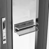 White/black Sliding Door Lock Adhesive Mount Childproof Lock Practical Window Safety Lock  Balcony