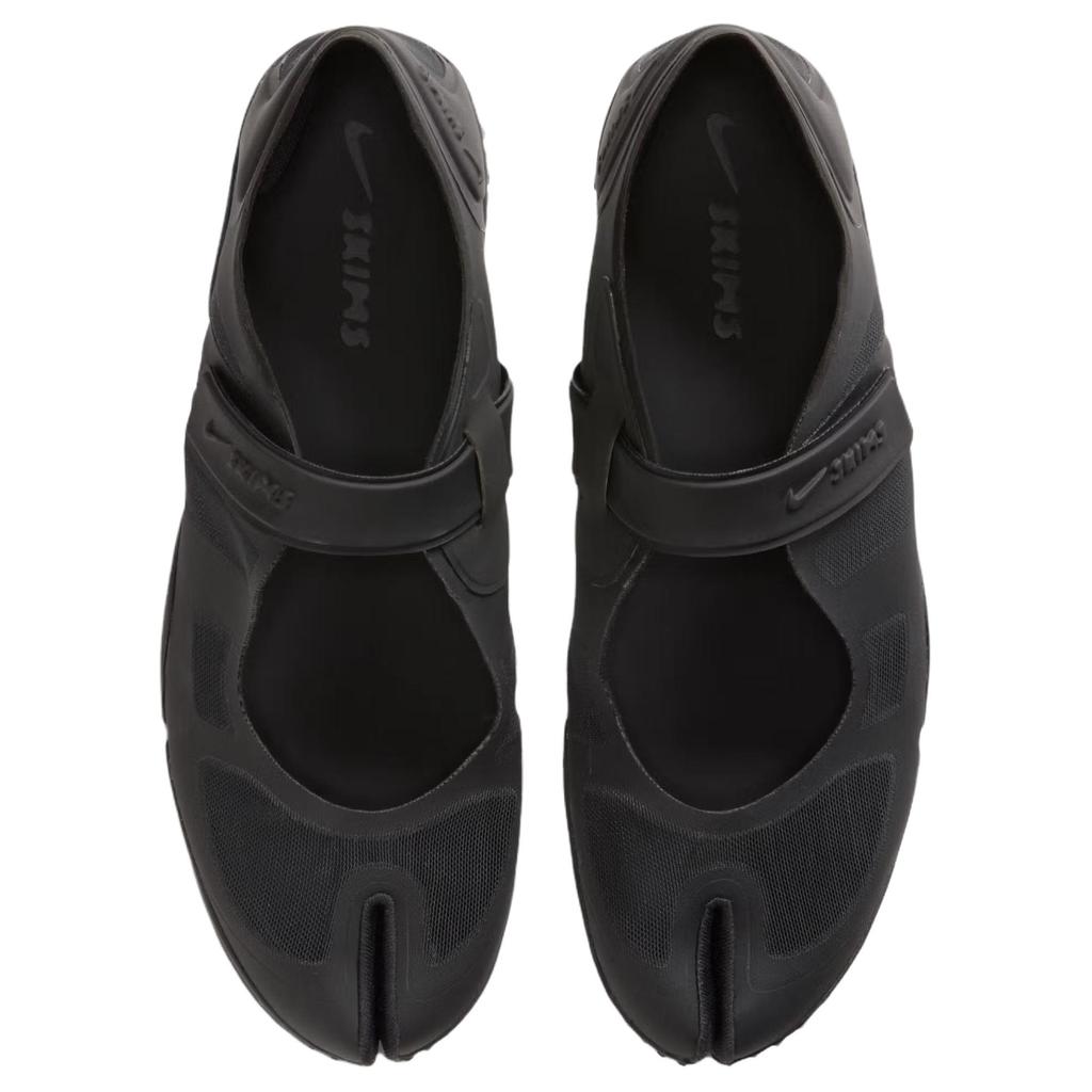 Skims x Nike Air Rift Freizeitschuhe Unisex Schwarz IO7694-001