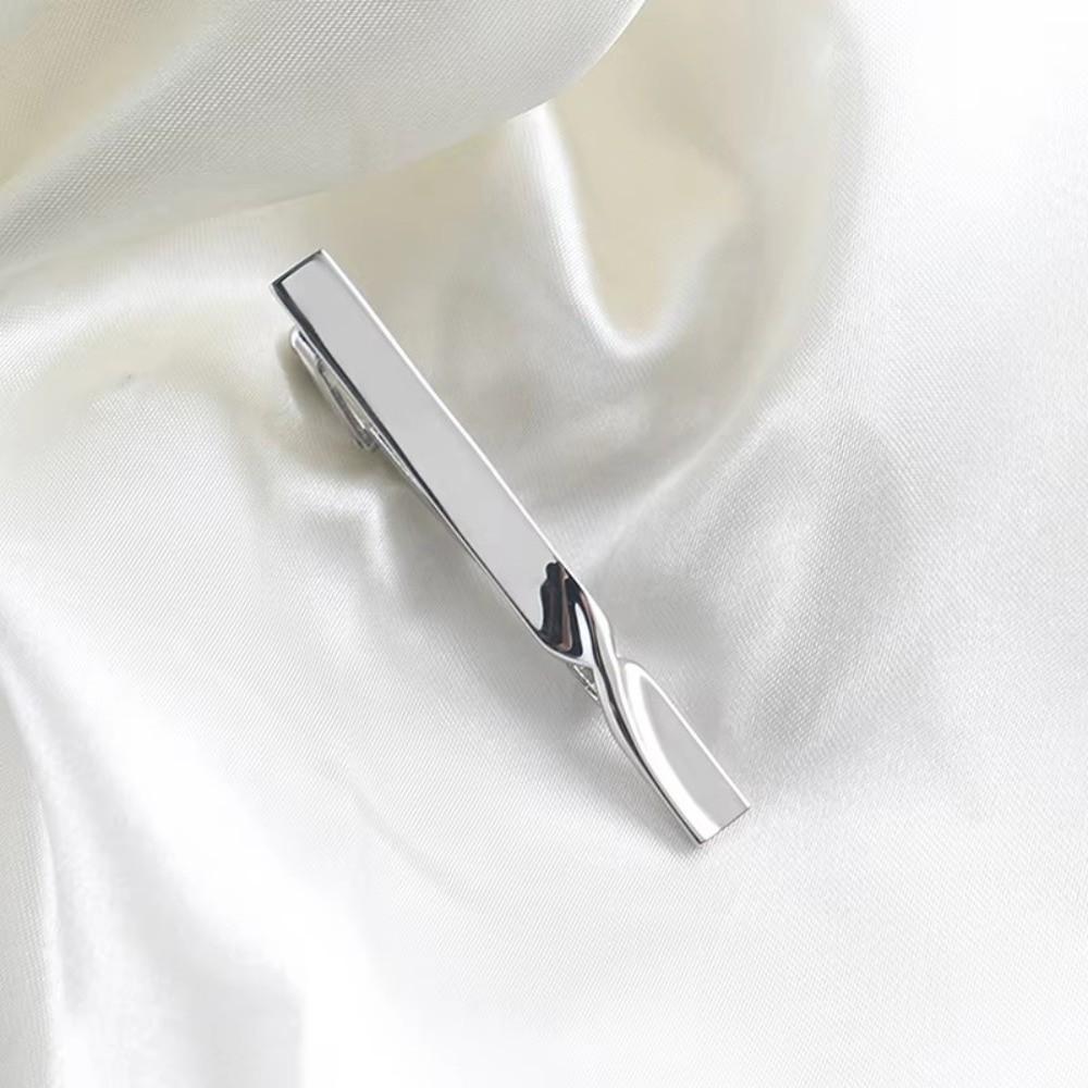 Classic Men's Tie Clip Metal Tie Clasp Elegant Tie Pin  Necktie Bar Dress Shirts Accessories