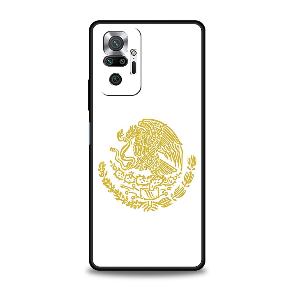 Mexico National Flag Phone Case For Xiaomi Redmi Note 14 13 12 Pro Plus 5G 9S 9 10 11 4G 14C 13C 12C 10C 9C 9A Soft Cover
