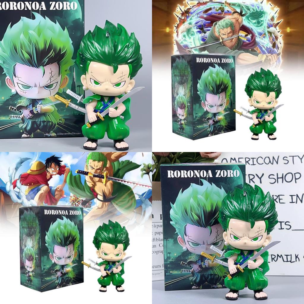Charming Piece Zoro Gk Model Cute Anime Figure Ideal For Home And Office Decoration