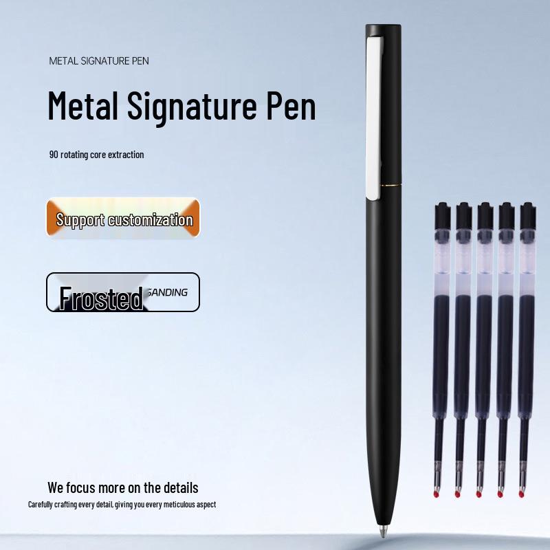 Xiaomi Multi-Color Metalen Gel Balpen voor Zakelijk & Kantoor, Personaliseerbaar met Logo.