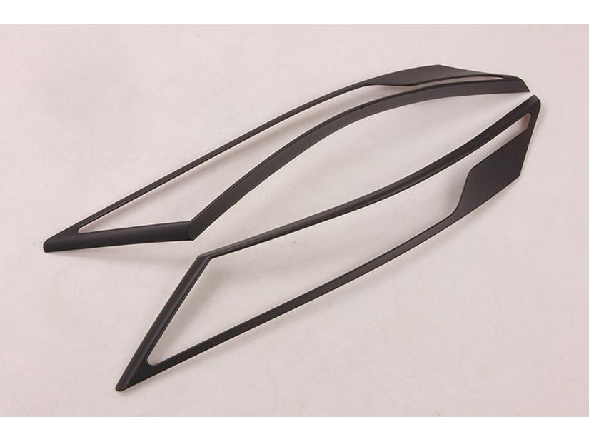 2019 L200/TRITON-ABS Black Headlight Cover Frame Decoration