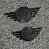 ABS Car Front Hood Rear Trunk Emblem Badge Sticker For BMW Mini Cooper F55 F56 F57 Replacement Logo Auto Accessories
