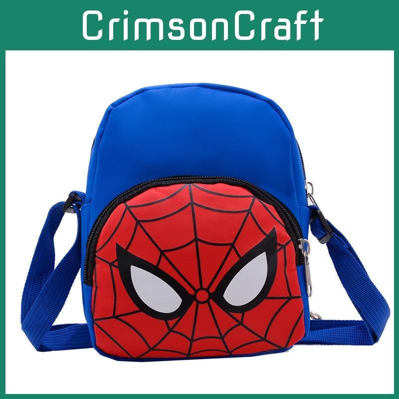 Childrens Spiderman Lightweight Crossbody Bag With Animal Pattern Daily Play