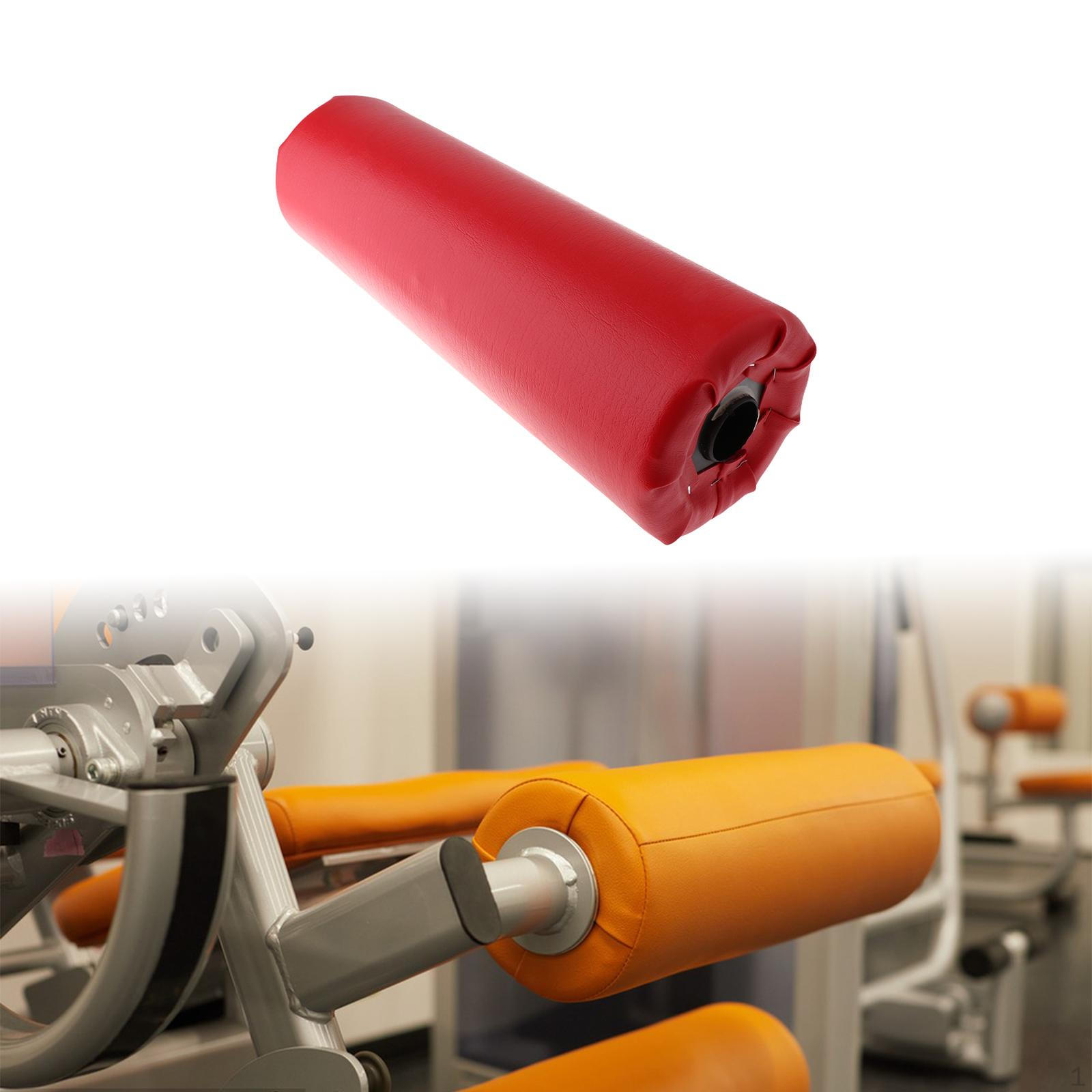 

1 шт. пенопластовая подкладка для ног роликовая опора круглая мягкая губчатая втулка для скамьи для силовых тренировок дома красный