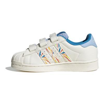 Originele Superstar Comfortabele Casual Duurzame Lage Top Kinder Skateschoenen Kinder Sneakers Wit Blauw IF4320