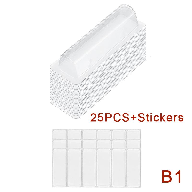 

25/50 шт. держатель для карточек с наклейкой, пластиковый купол, бальзам для губ, водонепроницаемый, прозрачный, денежный мешочек, подарок своими руками на выпускной, Рождество