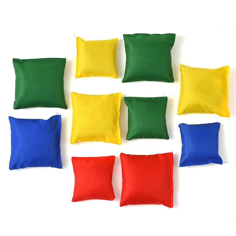 Buntes Oxford-Stoff-Sacklochwerfen für Kinder - Kleine 100g, 150g, 250g Bohnensäcke, Ideal für den Kindergarten