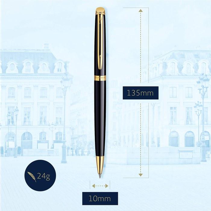 Waterman Metropolitan Ballpoint Pen, Black GT S0920660