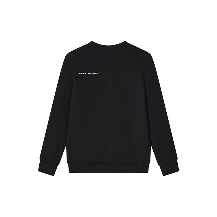 New FILA Sweatshirt Men's Jet Black F11M248205F-BK