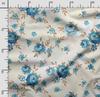 Soimoi Blomster vintagetrykk bomull Cambric Quilting Stoff Selges av The Yard 42 Tommer Bred Middels Vekt Bomullsstoff Syutstyr