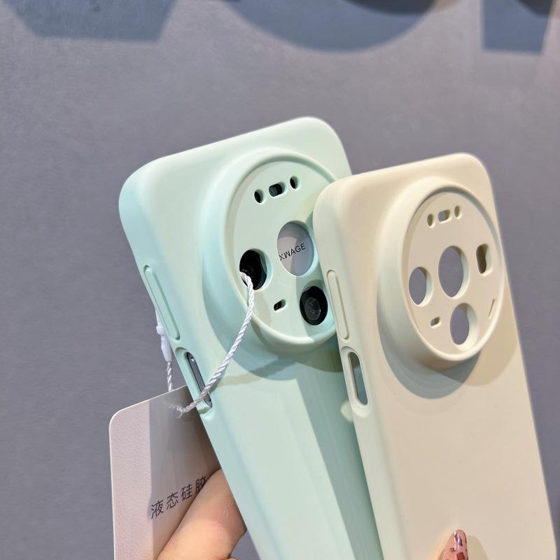 Compatible with Huawei Mate 80 Pro: Liquid Silicone Phone Case, Full Lens Coverage, Solid Color Protection