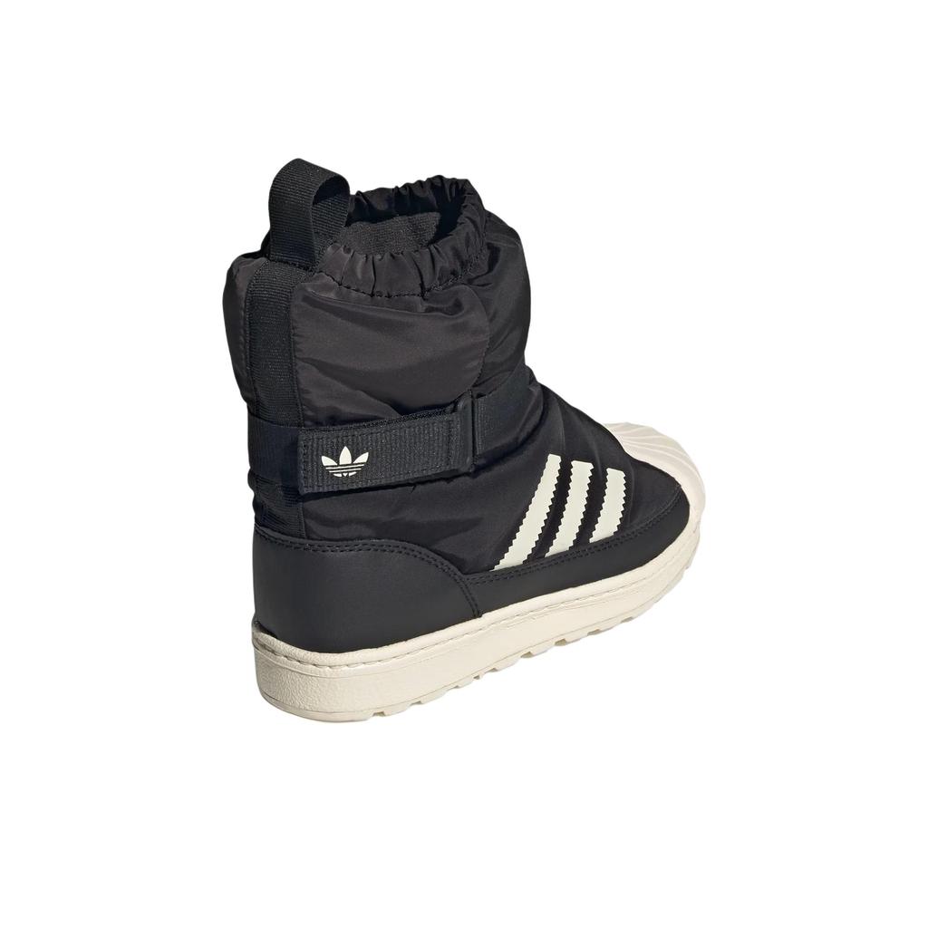 Adidas Superstar 360 Boot C Core Black White Kids Sneakers Wonder-White Carbon JQ7949