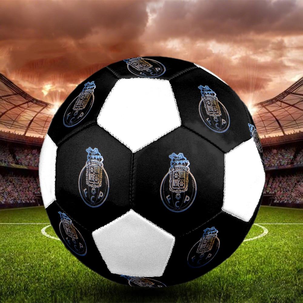 1PC FCP Size 5 Soccer Ball PrahaIndoor Soccer Ball Colorful All Ages Machine Stitched PVC Competition Ready Durable High-Bounce
